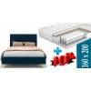 Комплект ліжко Монтана Артвуд на ніжках та матрац 160х200