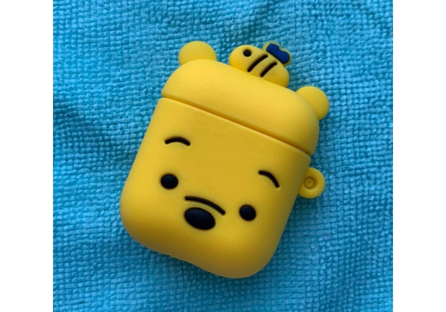 Чехол Винни-Пух для наушников Apple AirPods 1/2