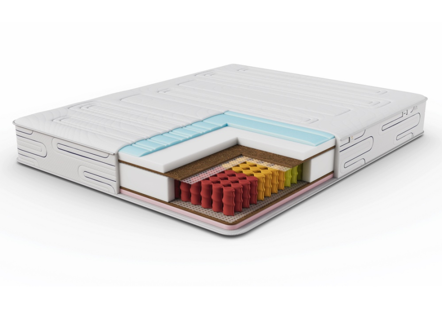 Notos Comma Elite матрас высотой 25 см, 9-ти зональная анатомическая поддержка позвоночника, до 200 кг