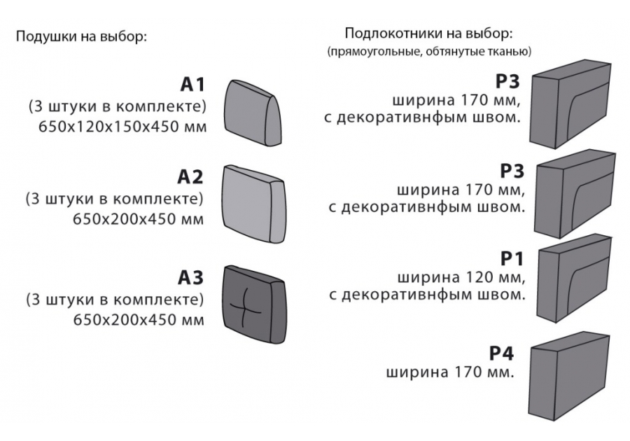 Диван прямий Kombi 2 Vesna / Комбі 2 Весна Sofyno Matroluxe