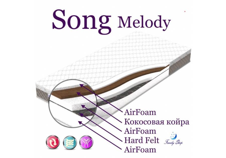 Матрац Song Melody Collection Family Sleep