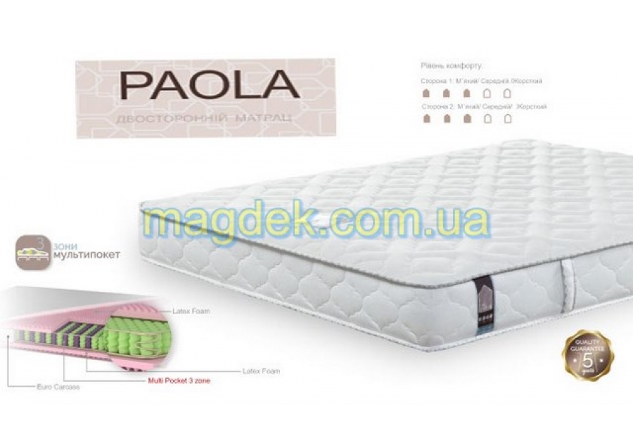 Матрац Paola Matroluxe The Home