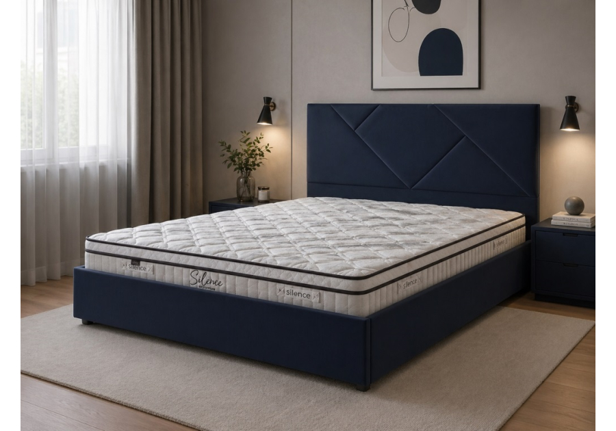 Матрас Lavina Silence - беспружинный, Memory Foam, высокий, 24 см
