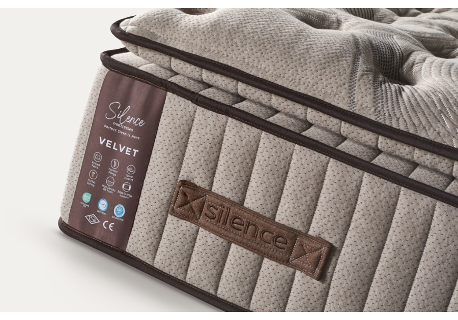 Матрас Velvet Silence, высокий матрас 35 см, для снятия давления и поддержки, до 160 кг, бесплатная доставка