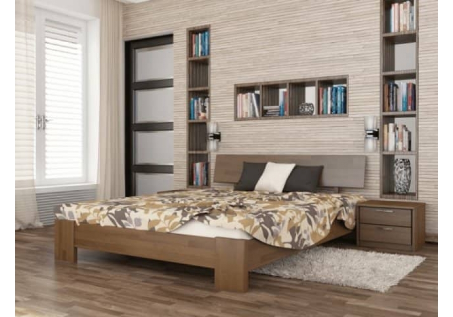 Ліжко Титан Естелла щит 160х200 з матрацом
