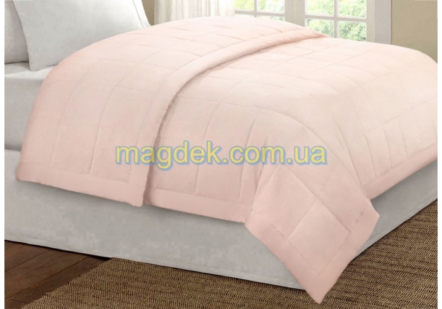 Ковдра зимовий Comfort Night Peach Микросатин на шерсті
