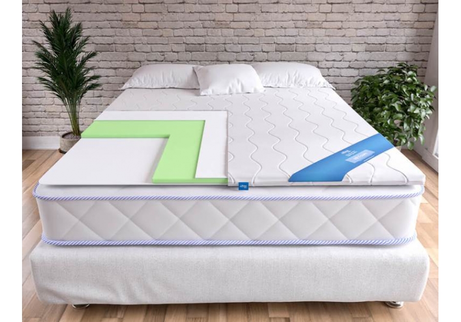 Тонкий матрац-топпер HR Foam Ultima Sleep