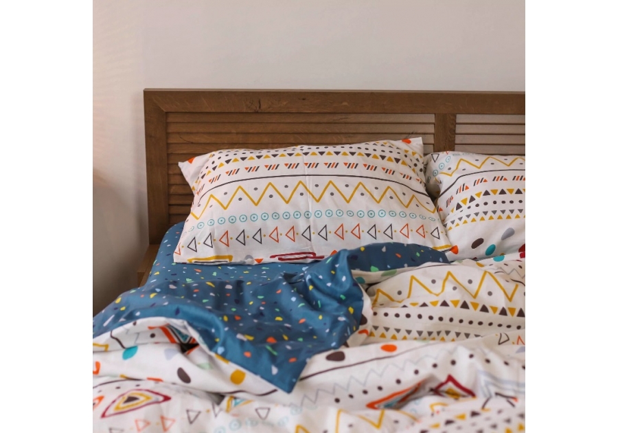 Комплект постільної білизни Isleep Сатин Twill 19