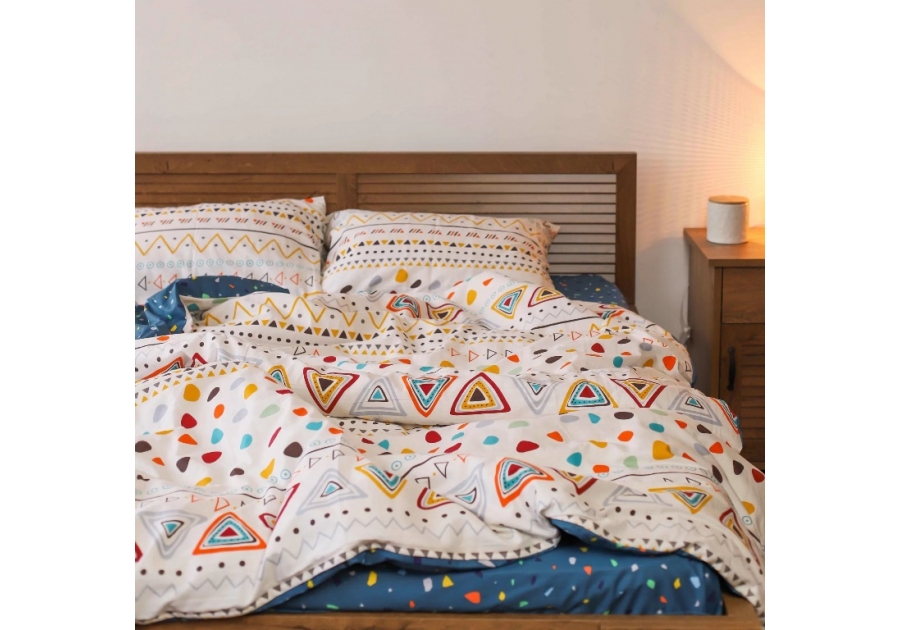 Комплект постільної білизни Isleep Сатин Twill 19
