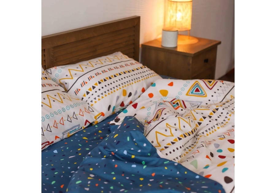Комплект постільної білизни Isleep Сатин Twill 19