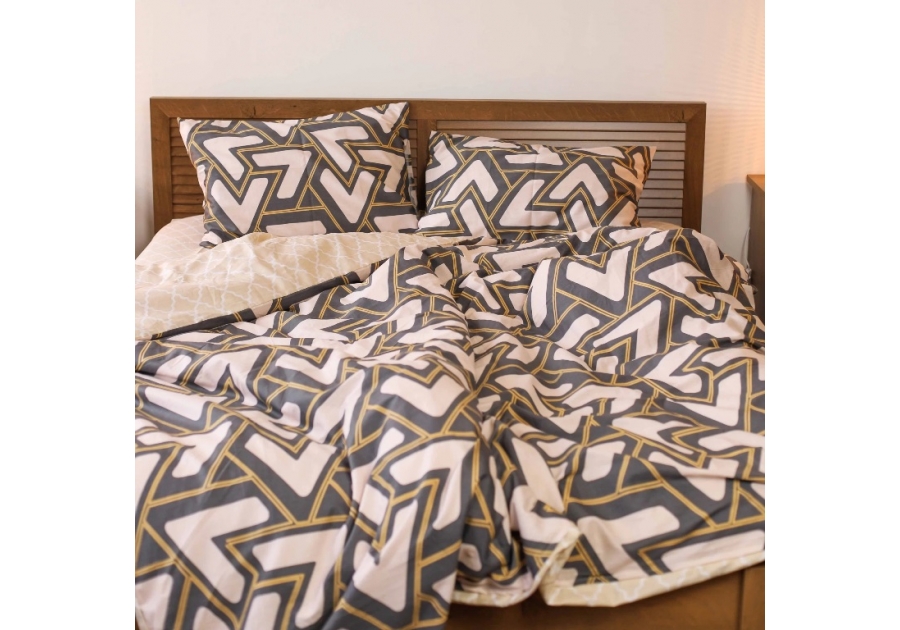 Комплект постільної білизни Isleep Сатин Twill 37