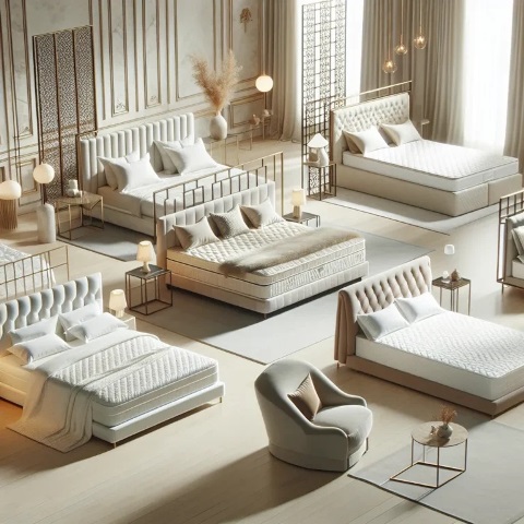 купить кровать с матрасом